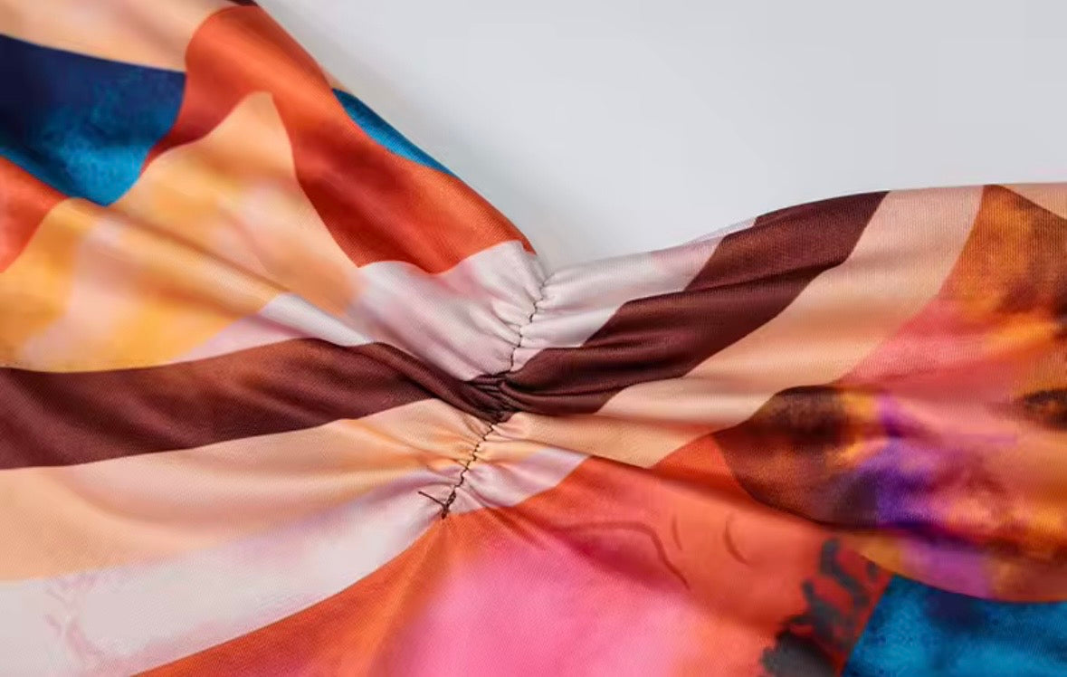 Color Art Maxi Dress – Bunter Hingucker für Sommernächte