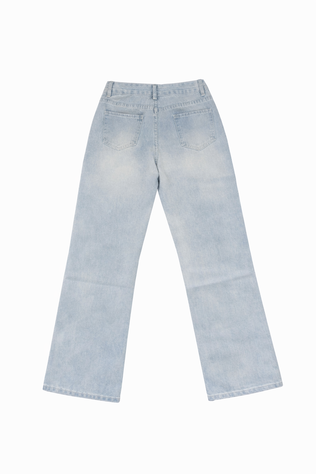 Light Blue Straight Jeans