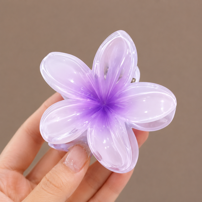 Blumen Haarklammer Set – Große Haarspange in Blütenform | Hair Claw Clip für Damen