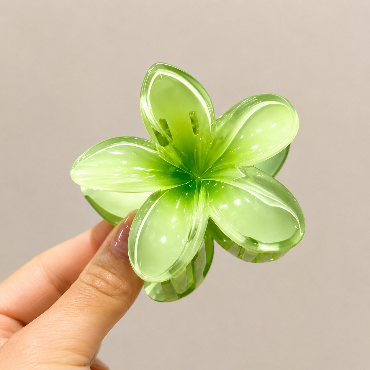 Blumen Haarklammer Set – Große Haarspange in Blütenform | Hair Claw Clip für Damen