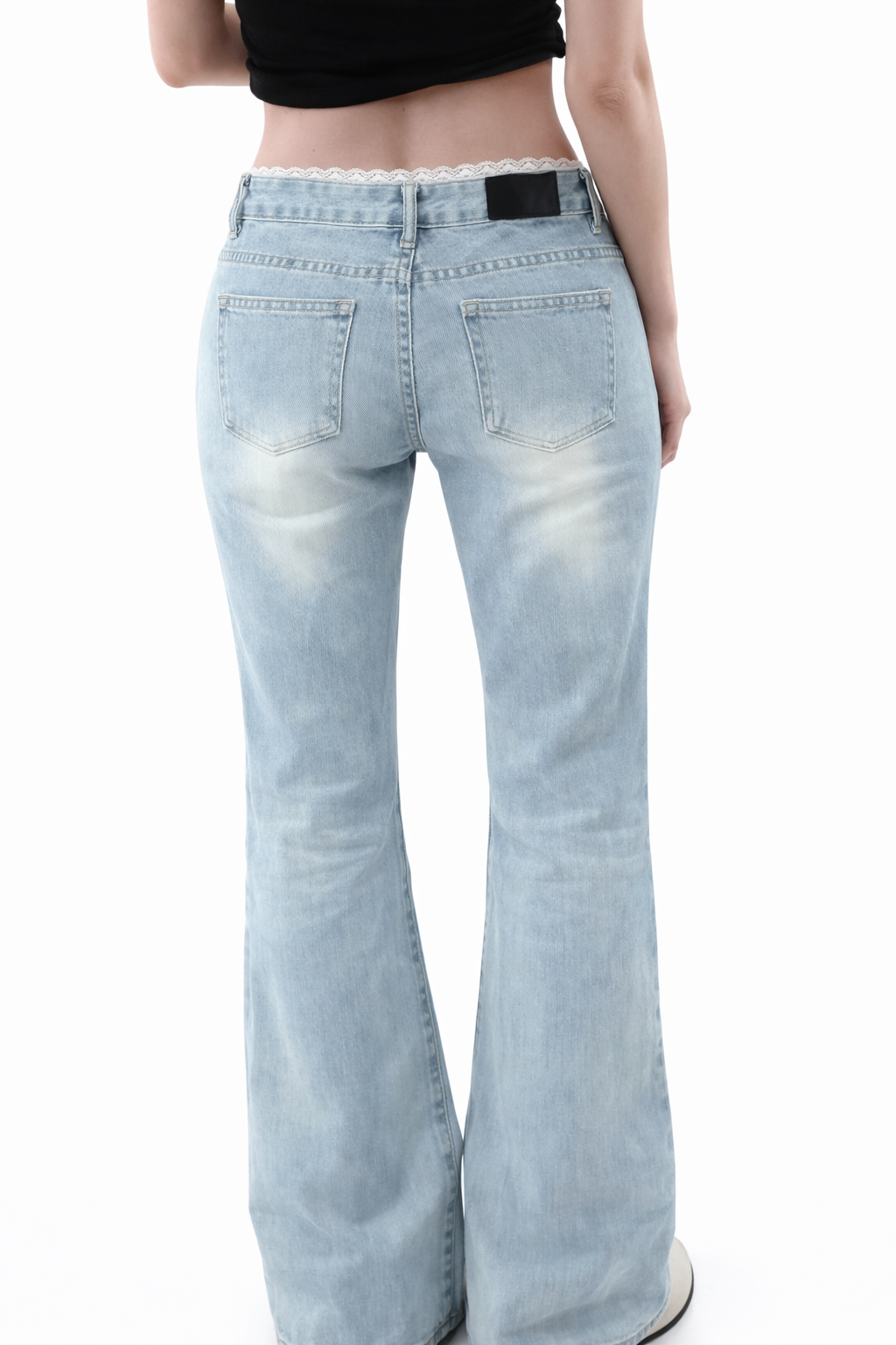 Damen Bootcut Jeans
