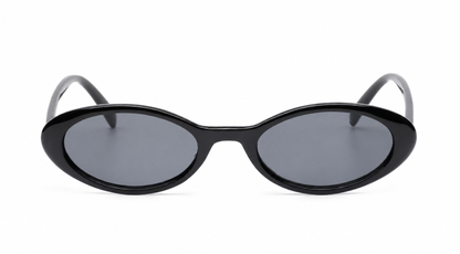Damen Ovale Sonnenbrille Havanna – Retro-Design mit braunen Gläsern