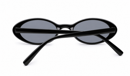 Damen Ovale Sonnenbrille Havanna – Retro-Design mit braunen Gläsern
