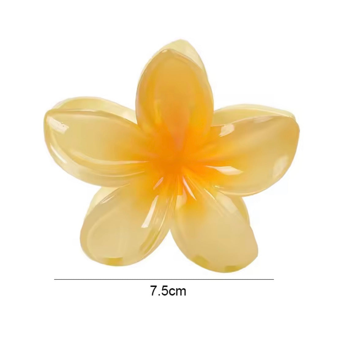 Blumen Haarklammer Set – Große Haarspange in Blütenform | Hair Claw Clip für Damen