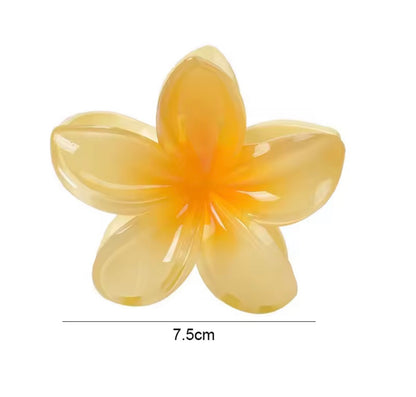 Blumen Haarklammer Set – Große Haarspange in Blütenform | Hair Claw Clip für Damen