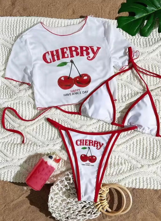 Cherry Bikini Set