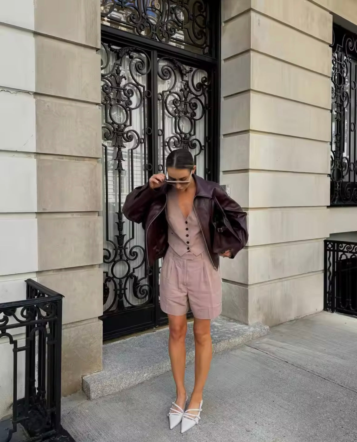 Burgundy Dream – Polyester Jacke