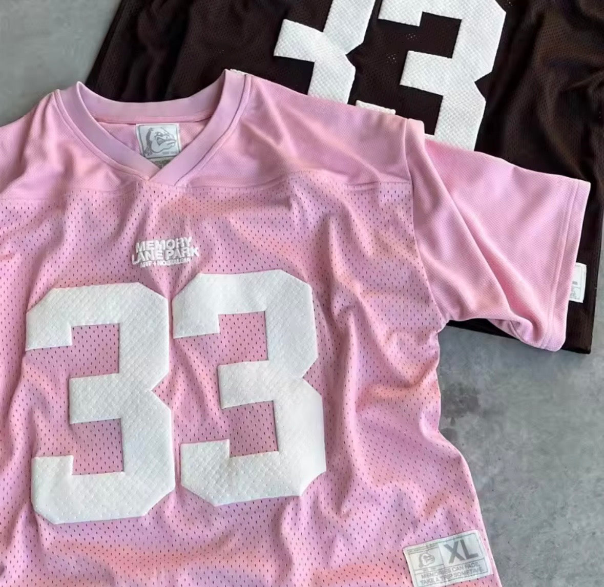 Retro Football Jersey Pink