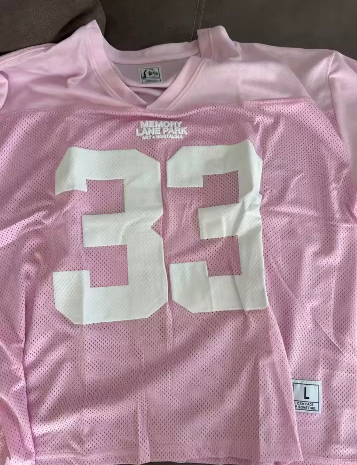 Retro Football Jersey Pink