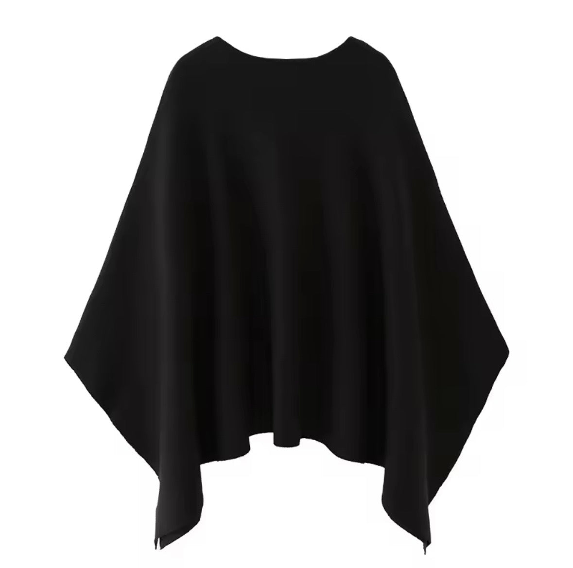 Damen Poncho Oberteil im Oversize-Stil – Lässig & warm