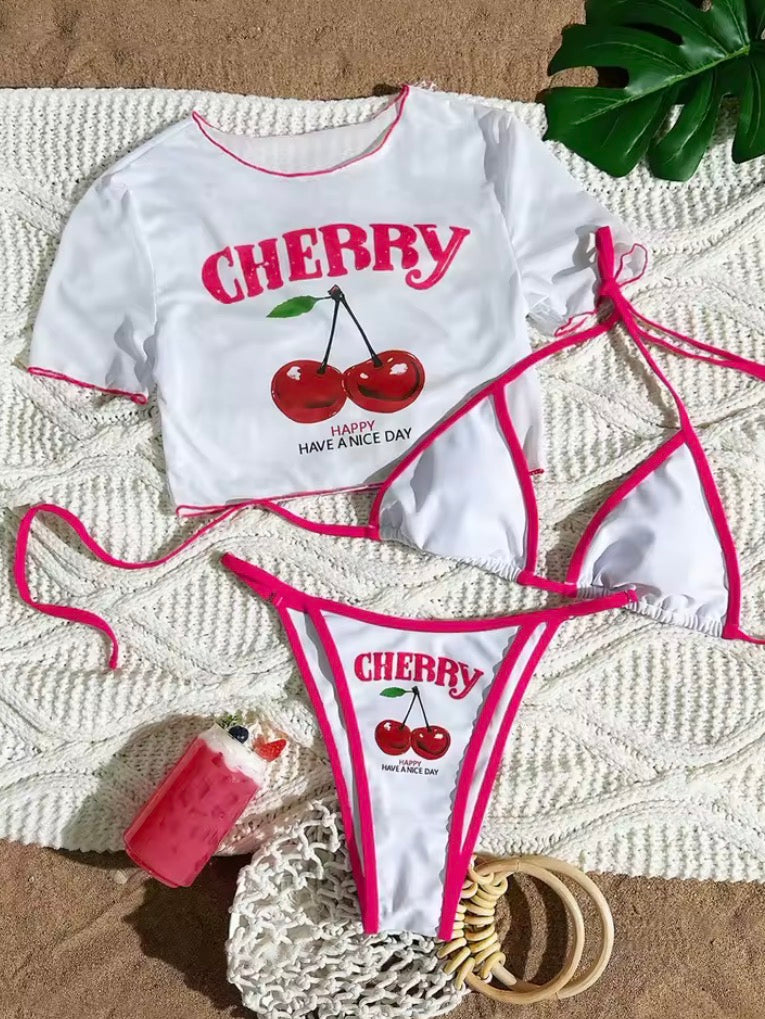 Cherry Bikini Set