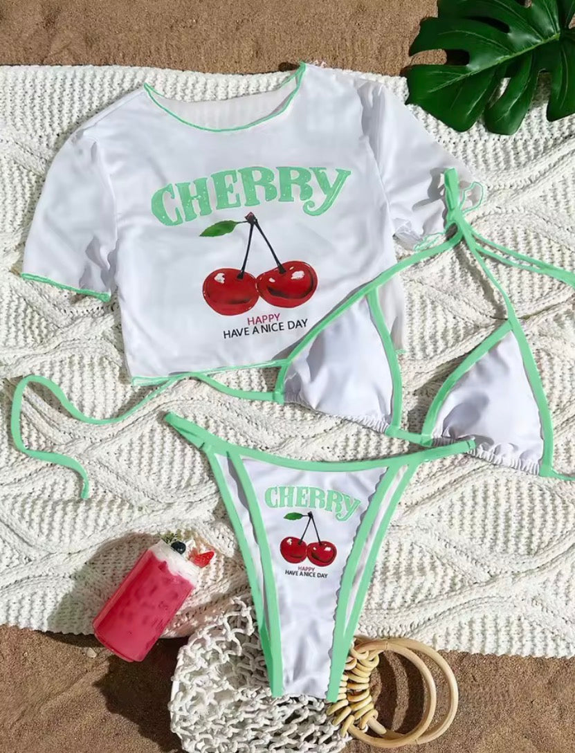 Cherry Bikini Set