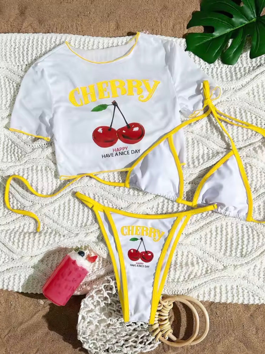 Cherry Bikini Set