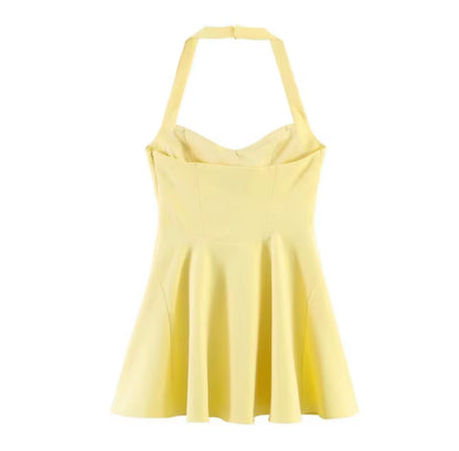 Sommer Mini Dress mit figurbetonter Passform – 3 Farben