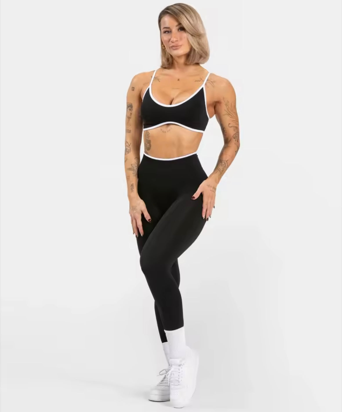 Push Up Seamless Leggings Damen