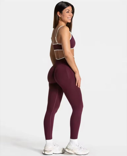 Push Up Seamless Leggings Damen