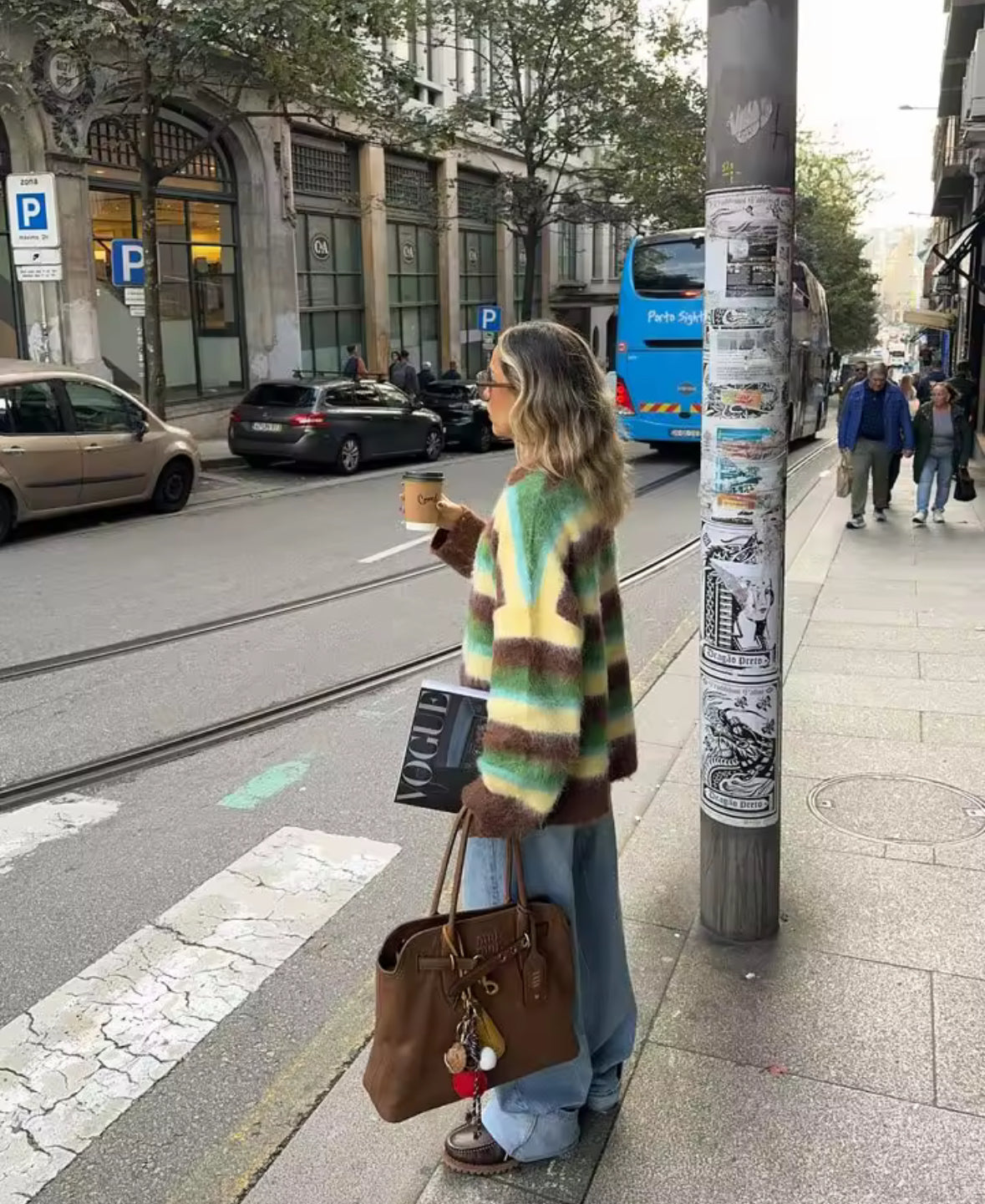 Color Stripe Pullover