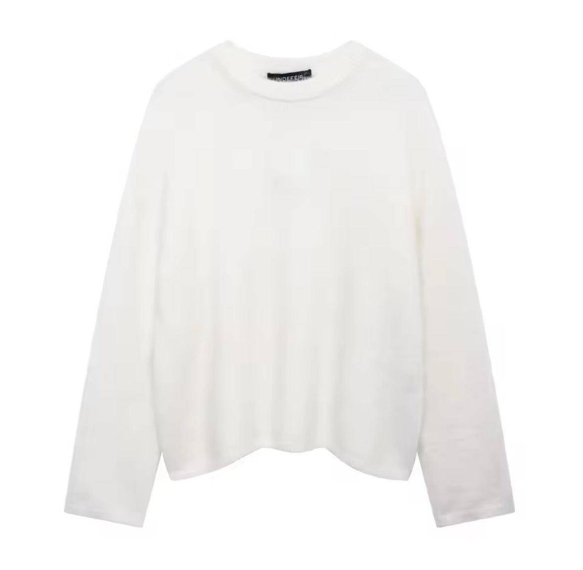 Flauschiger Oversize-Pullover
