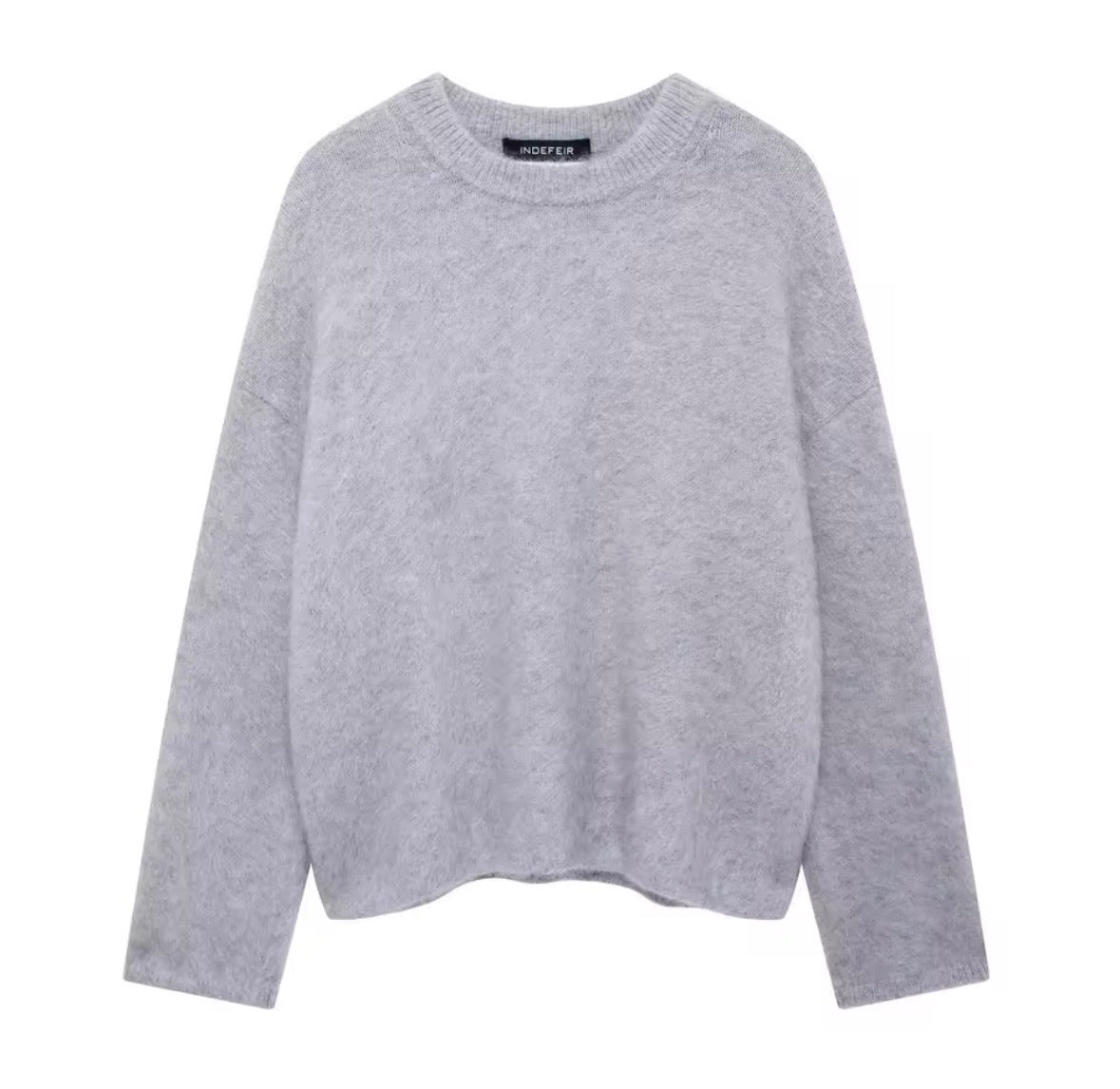 Flauschiger Oversize-Pullover