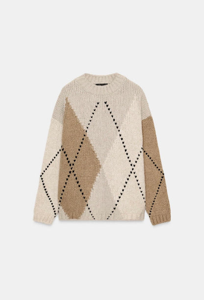 Argyle Strickpullover