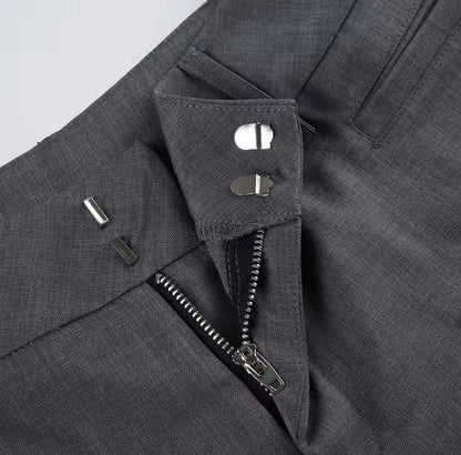 High-Waist Schlaghose