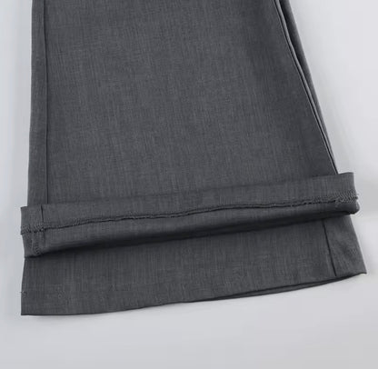 High-Waist Schlaghose